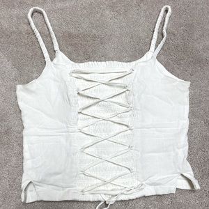 Free People Ruched Tank Top